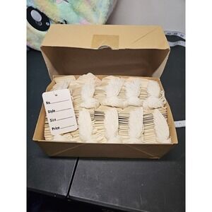 White Price Tags with Strings 2"x3" 1 Box 1,000 Tags